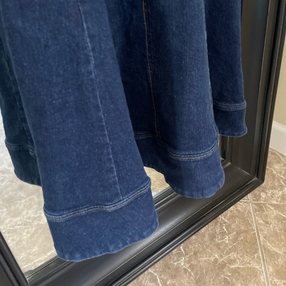 Jason Wu Collective X RTR Collab Denim Midi Dress Size 10 - Picture 6 of 10